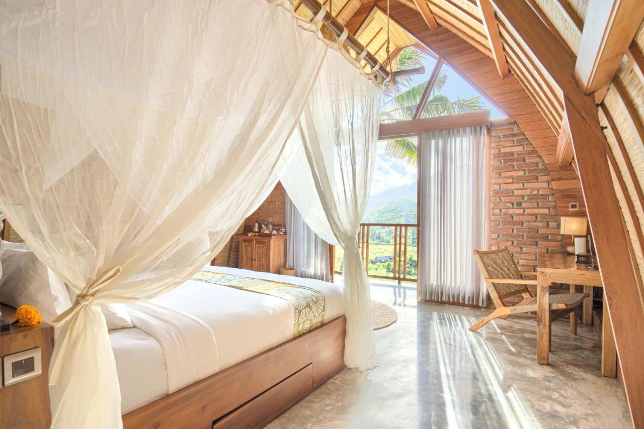 Romantic Barn With Mt. Agung Views Sidemen  Exterior foto