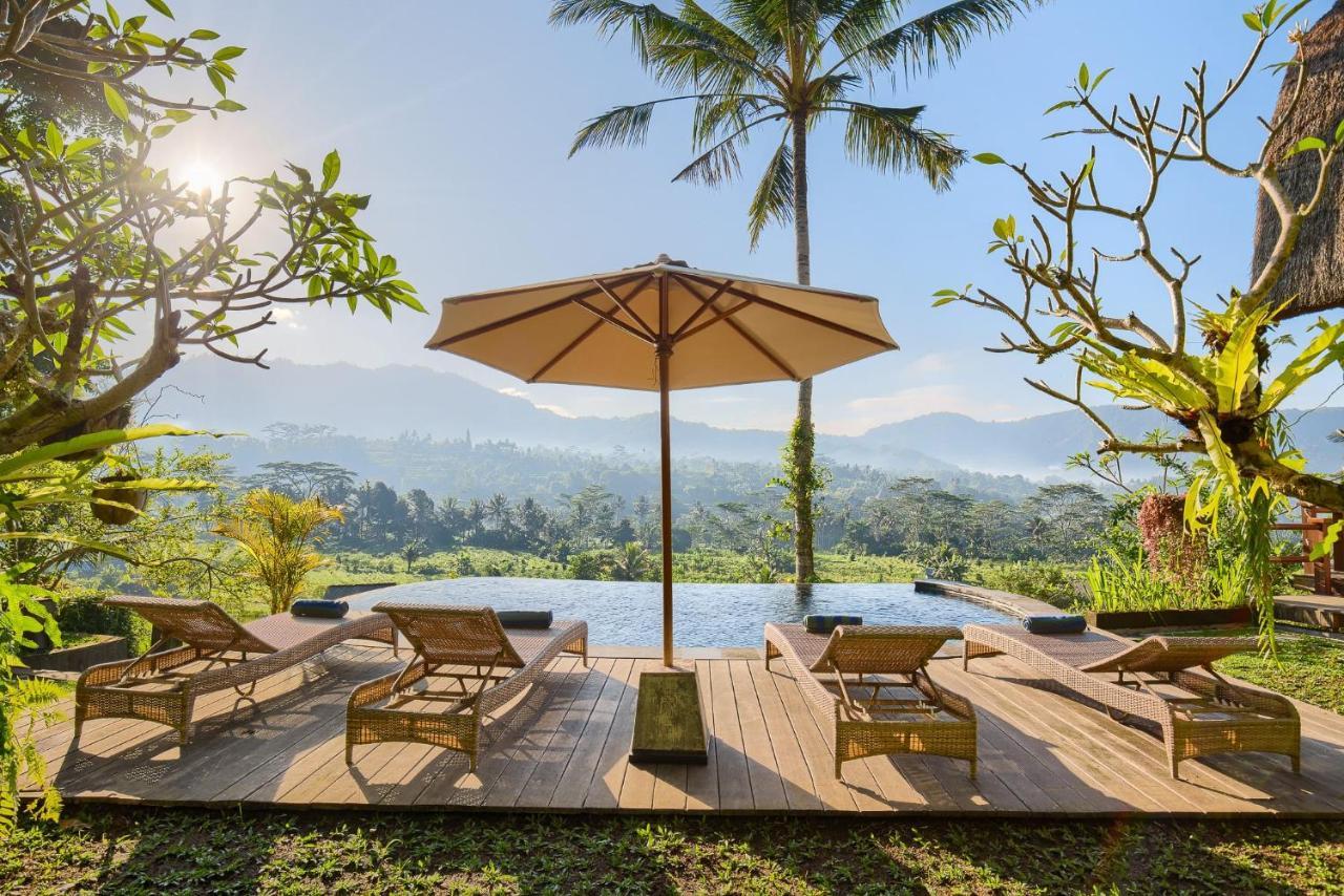 Romantic Barn With Mt. Agung Views Sidemen  Exterior foto